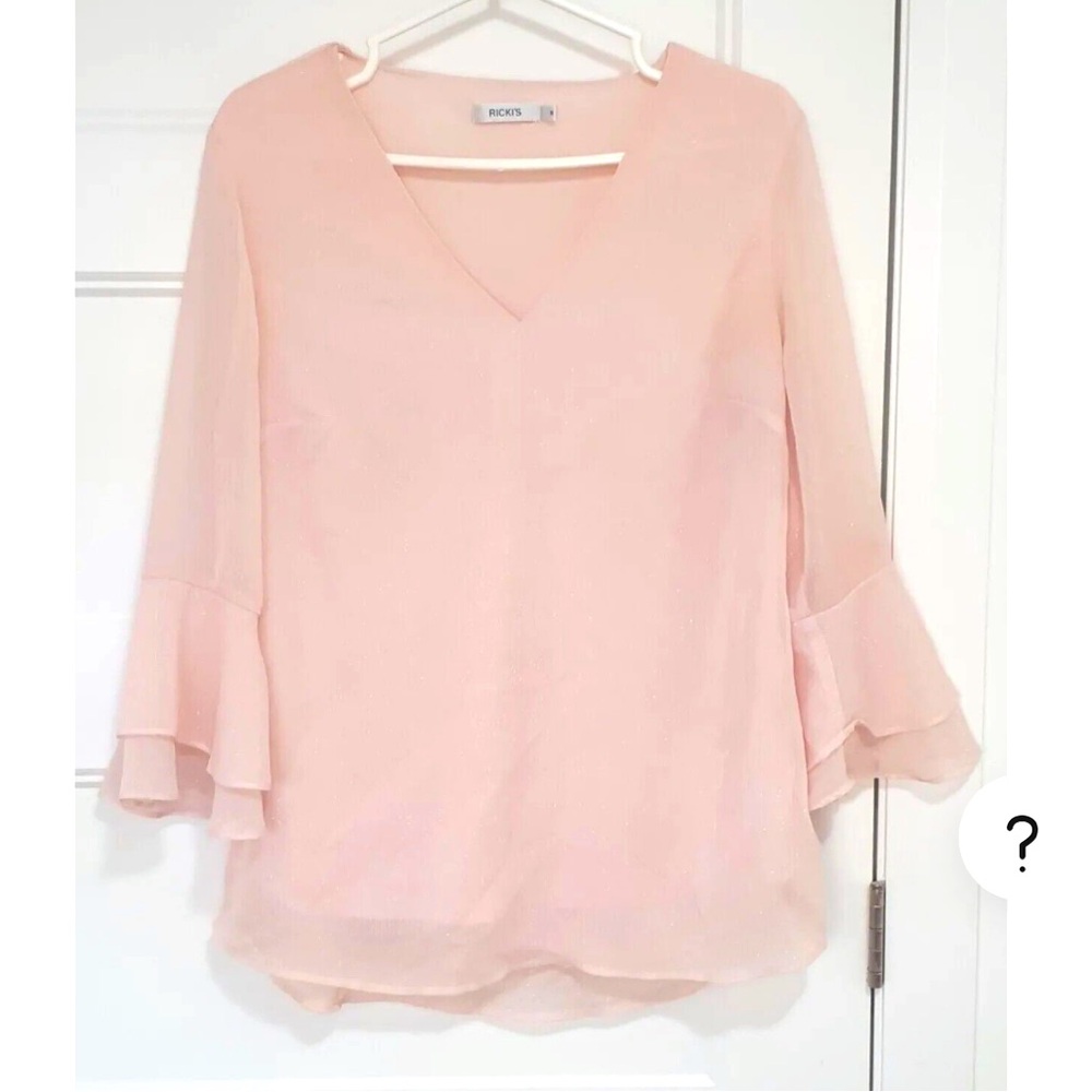 Elegant sleeves Chiffon top size 0